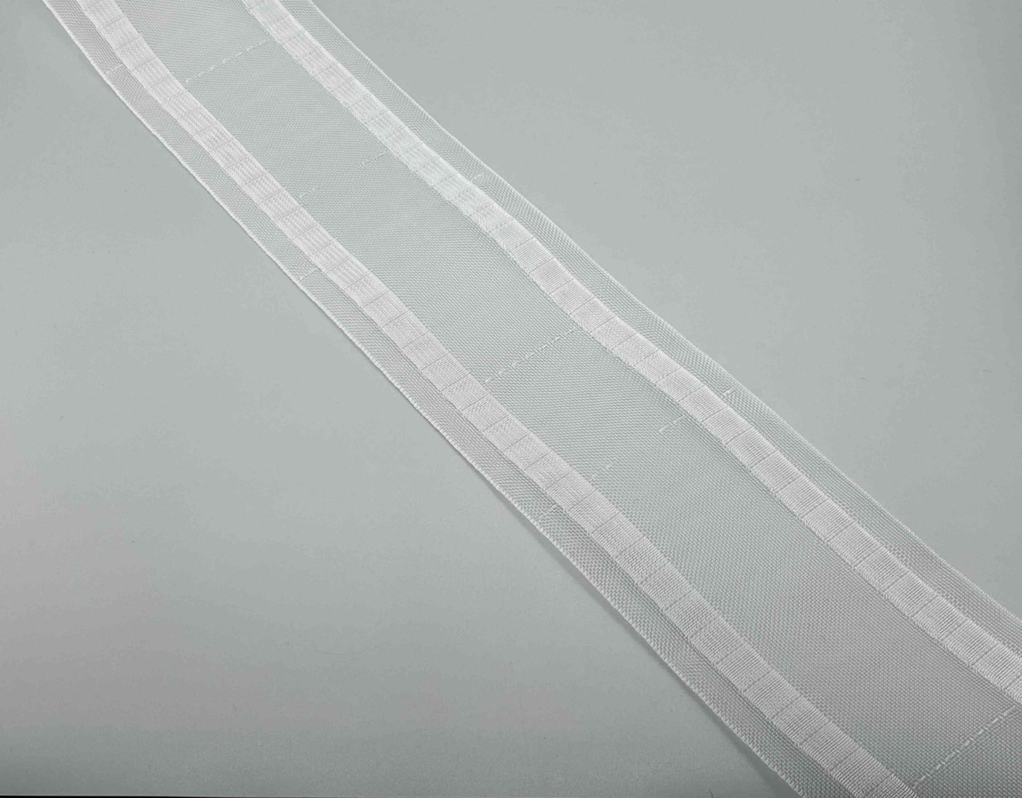 Curtain Wave Tape - S Wave Curtain 75mm Wide Tapes - Translucent - 10mtr