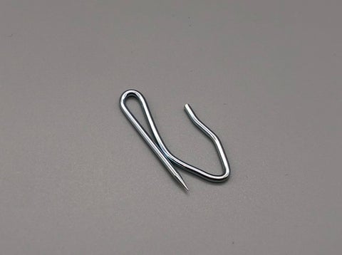 Zinc Plated Curtain Hooks - Standard Size - Heavy Duty