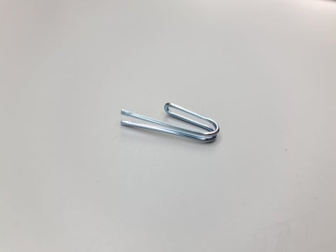 Zinc Plated Curtain Twin Hooks - Standard Size - Heavy Duty