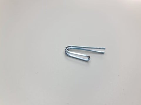 Zinc Plated Curtain Twin Hooks - Standard Size - Heavy Duty