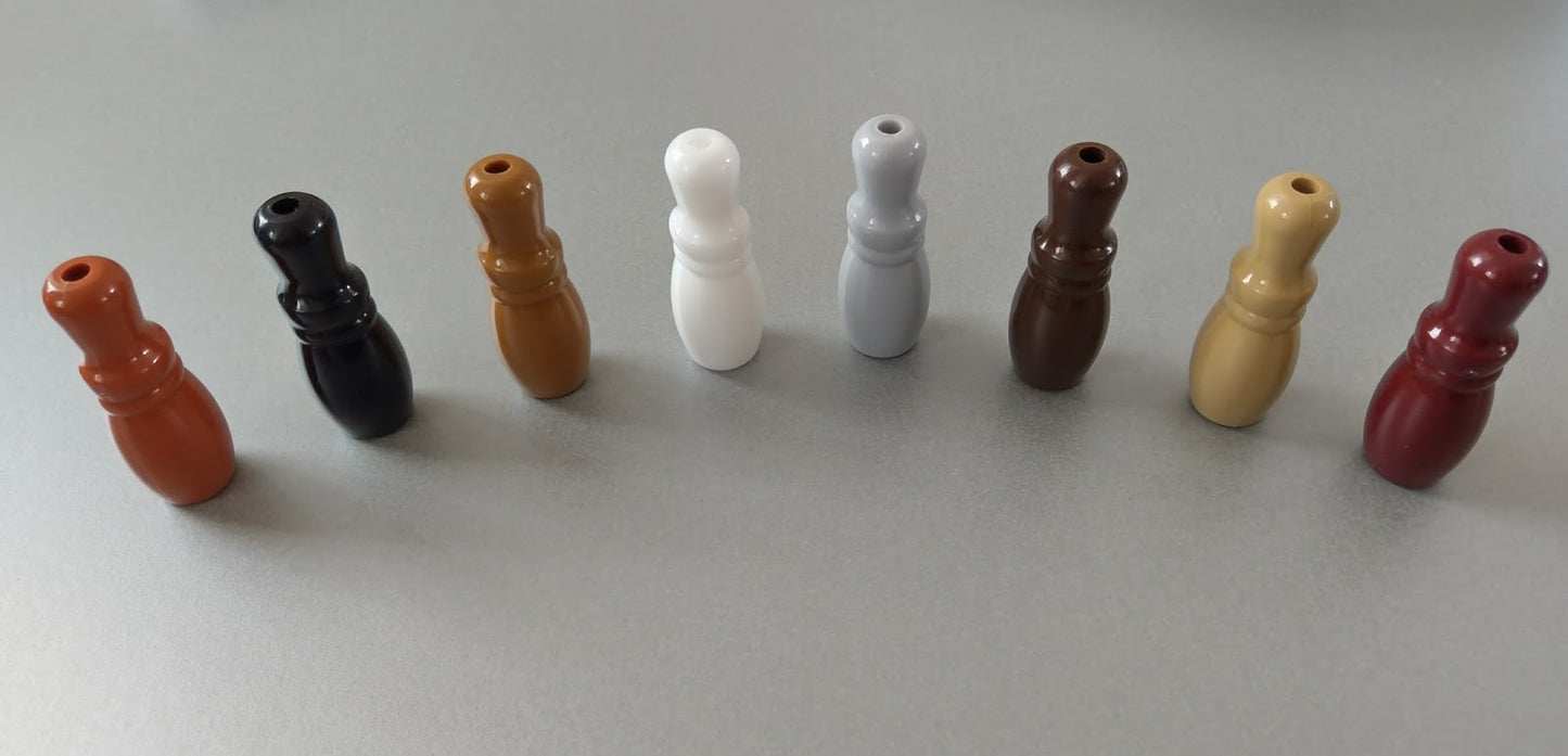 Plastic Large Acorns - Various Colours & Finishes - Pack of 5