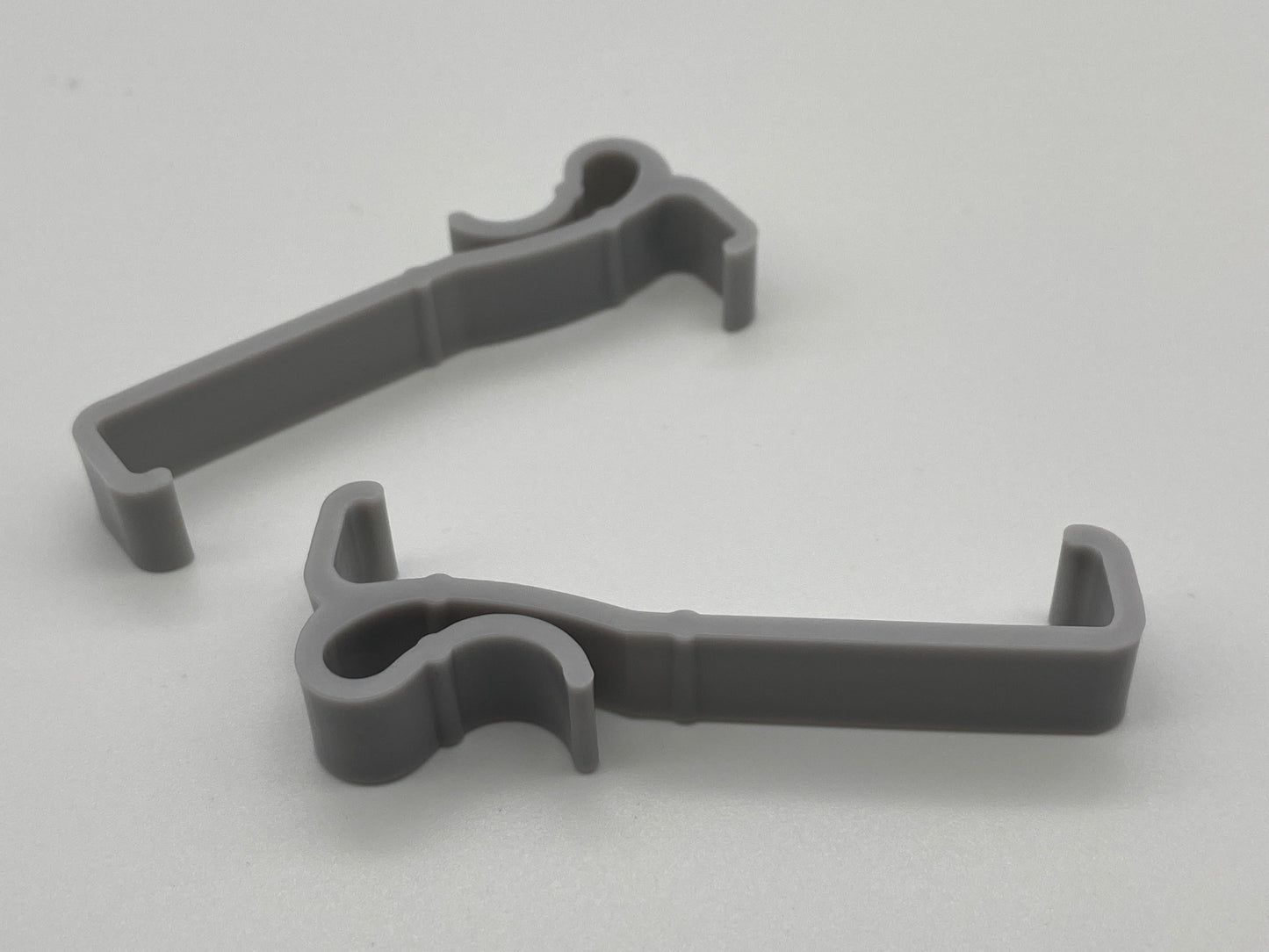 Plastic Valance Clip for Venetian Blinds - Hold Pelmet 65mm Wide - Pack of 4