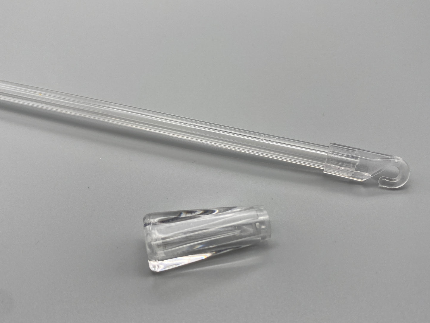 40cm Hexagonal Wand 7mm with Hook & Handle