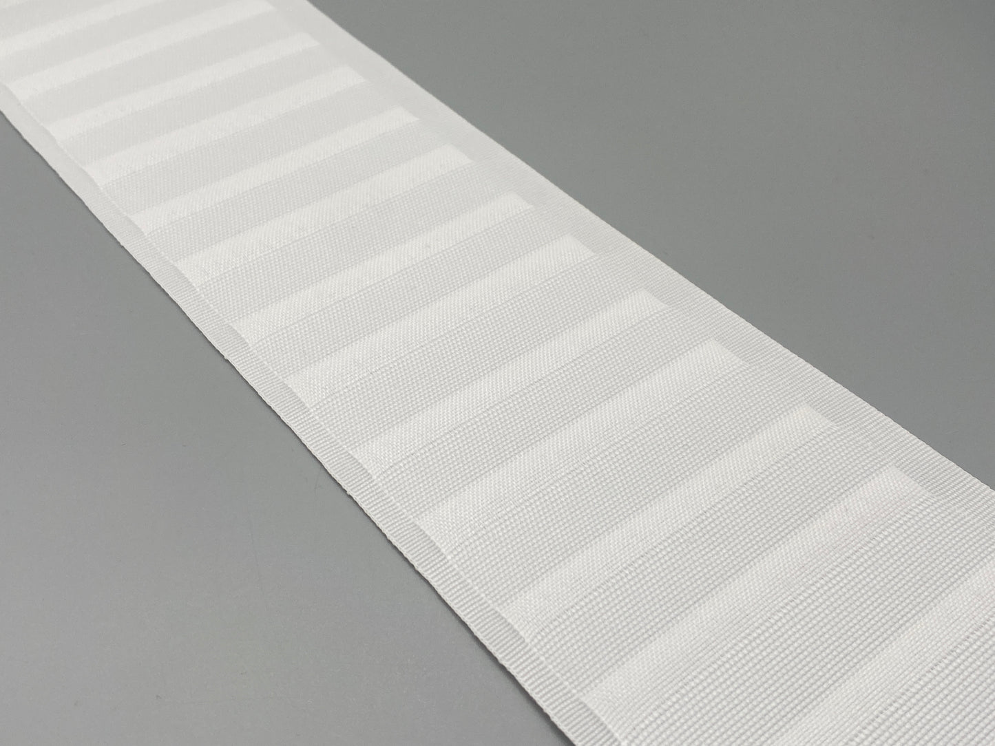 Soft Pinch Pleat Curtain Header Tape 90mm Wide - White - 100% Polyester