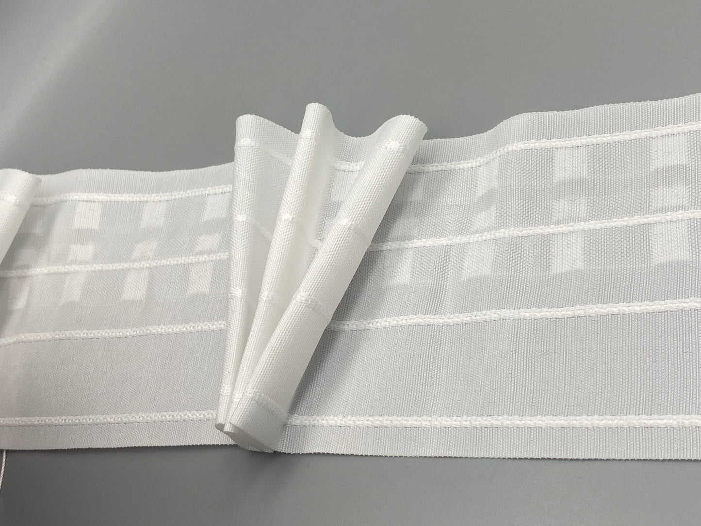 Triple Pinch Pleat Curtain Heading Tape - Polyester - 100mm (4" inch) - 10meter