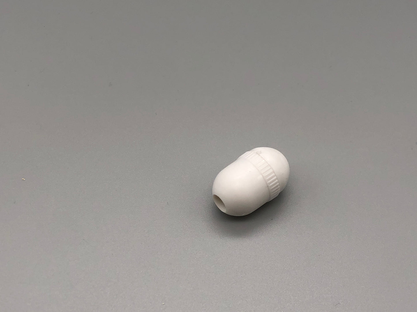Plastic Cord Connector Acron - White - Pack of 5