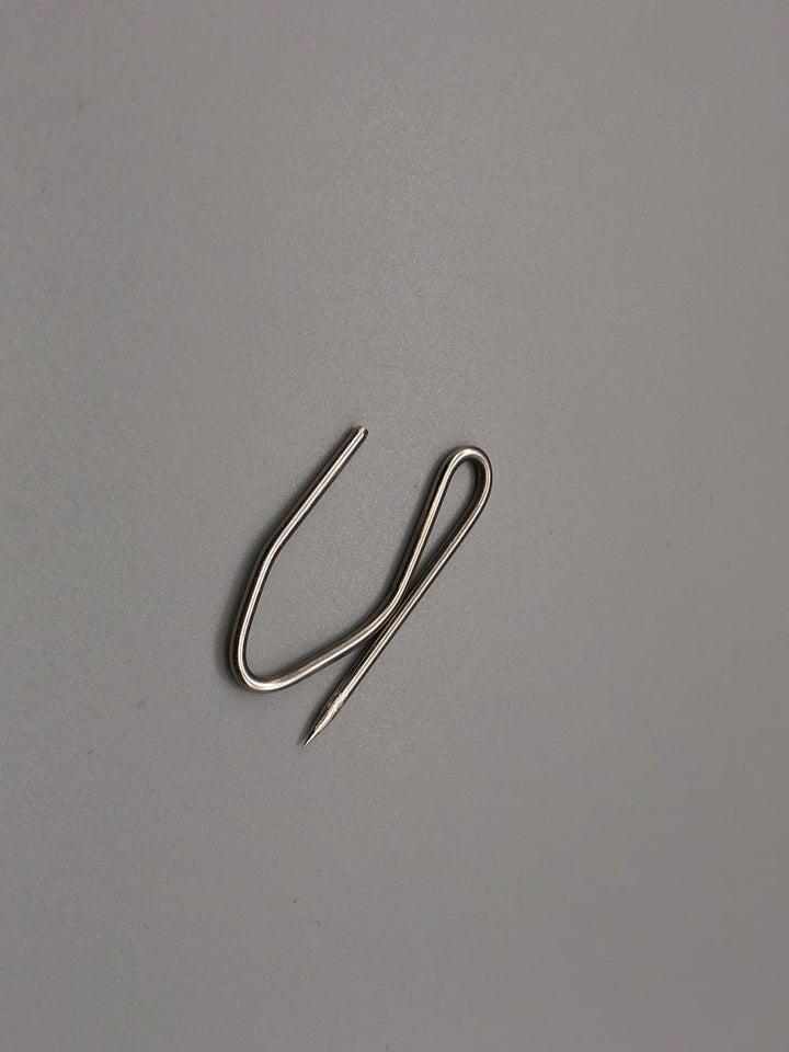 Zinc Plated Curtain Hooks - Standard Size - Heavy Duty