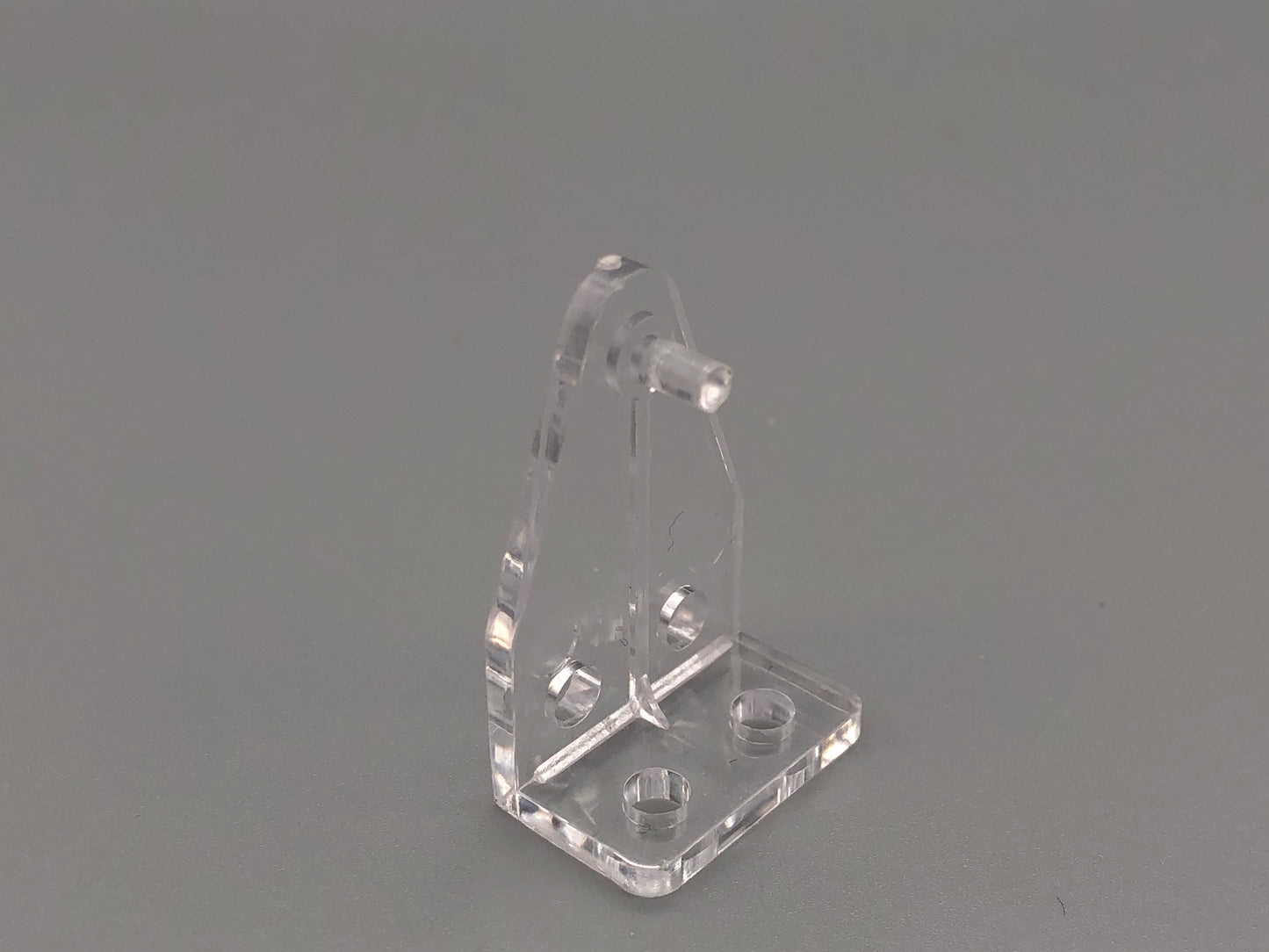 Hold Down Bracket for 35mm & 50mm Venetian Blinds - Clear - Pack of 4