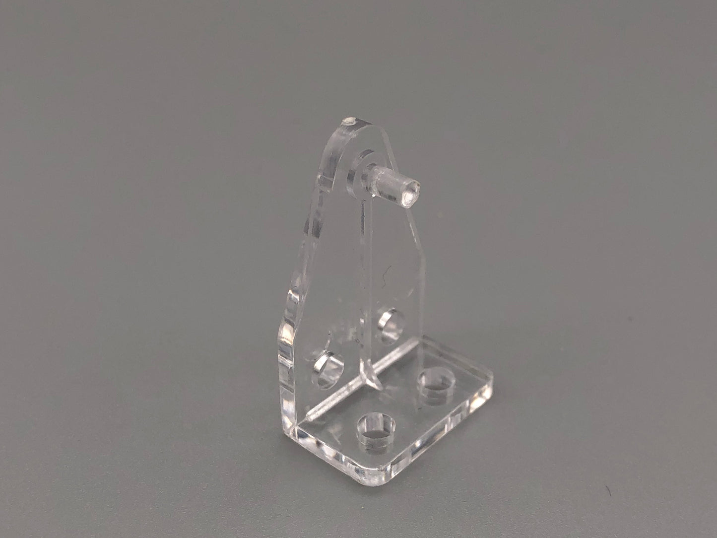 Hold Down Bracket for 35mm & 50mm Venetian Blinds - Clear - Pack of 4