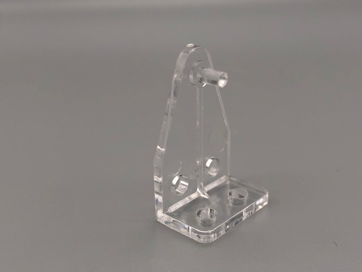 Hold Down Bracket for 35mm & 50mm Venetian Blinds - Clear - Pack of 4