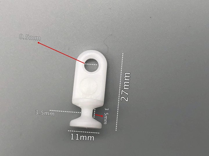 Carriers for Standard Curtain Tracks Long Neck - 50pcs