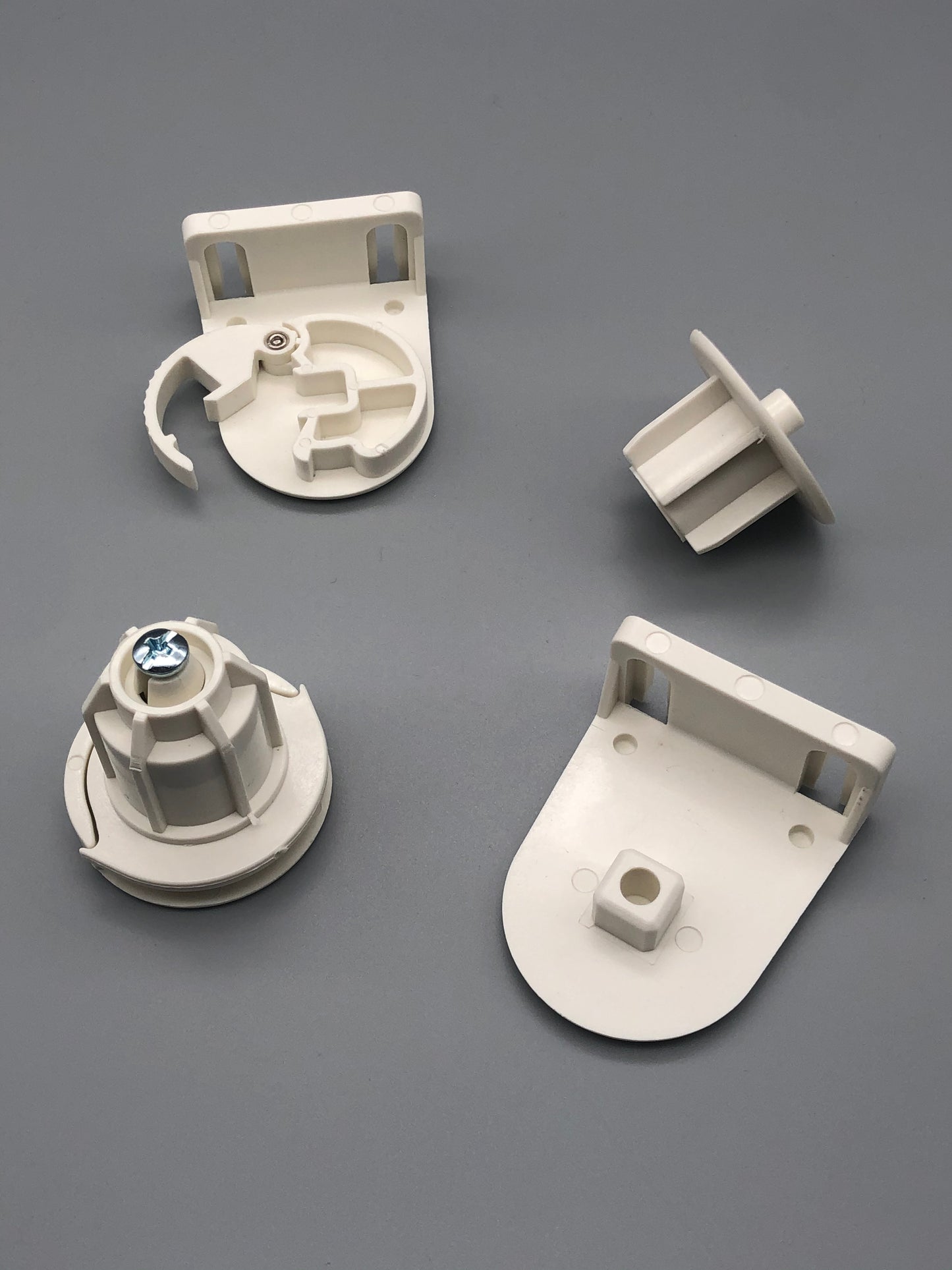 Heavy Duty 25mm Roller Blinds Sidewinder with Brackets - Set