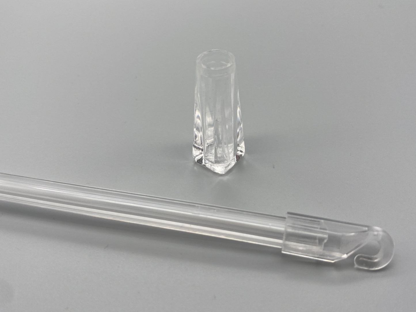 40cm Hexagonal Wand 7mm with Hook & Handle