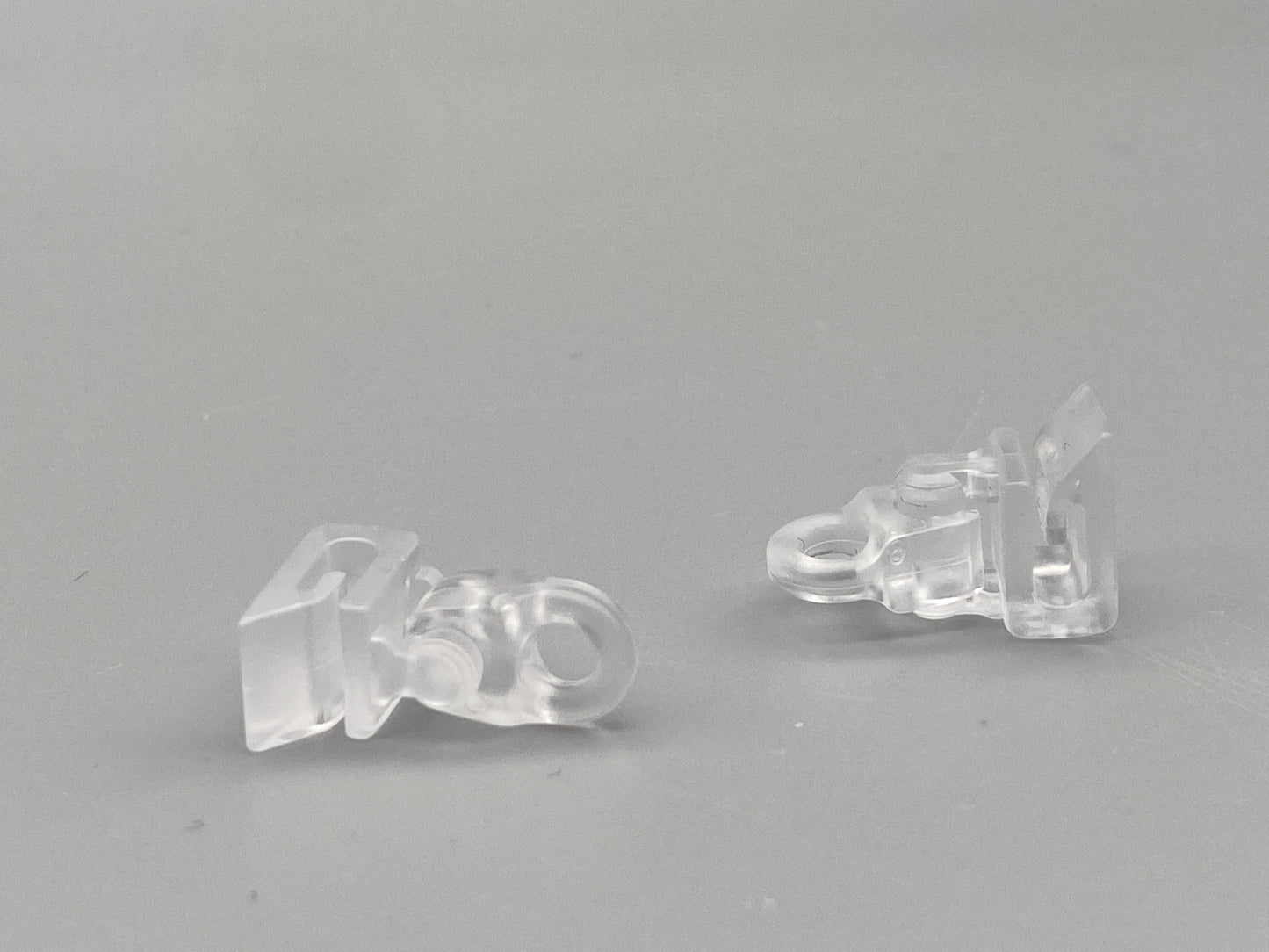 Safety Clear Clip Rings for Roman Blinds - Pack of 10