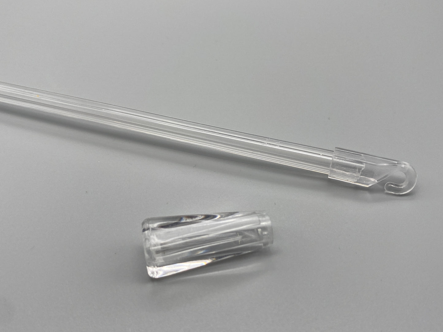 40cm Hexagonal Wand 7mm with Hook & Handle