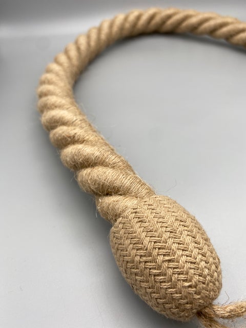 Pair of Luxury Jute Twisted Contemporary Tie Backs - by Jones® - Pair