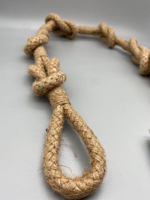 Pair of Coastal Shanklin Rope Tie Band Jute / Tie Backs - by Jones® - Pair