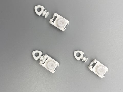 Bearing Rotating Carriers for Supreme Curtain Tracks - 20pcs