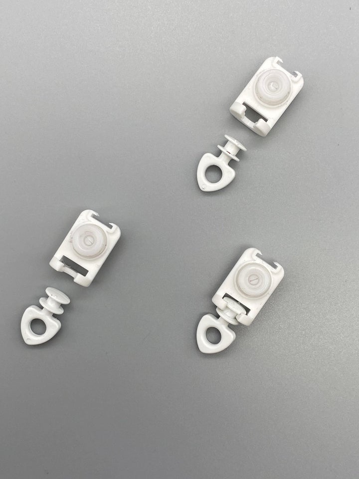 Bearing Rotating Carriers for Supreme Curtain Tracks - 20pcs