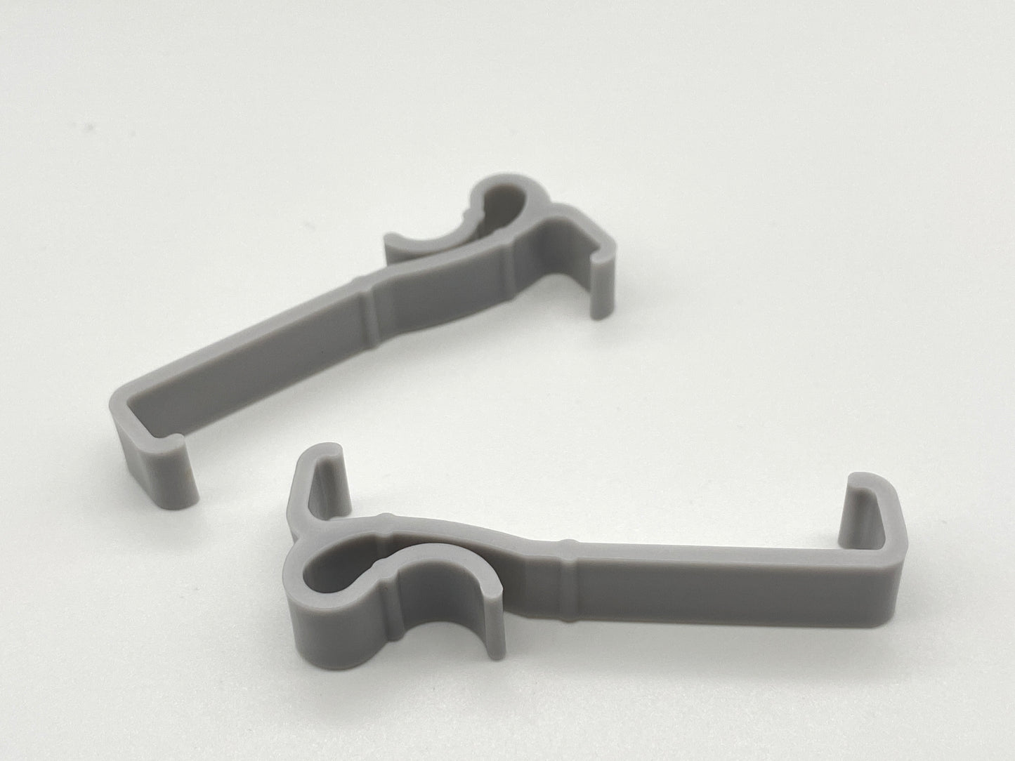 Plastic Valance Clip for Venetian Blinds - Hold Pelmet 65mm Wide - Pack of 4