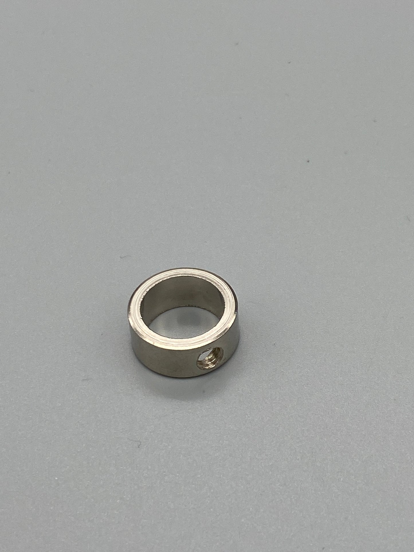 Metal Adjustable Stop I.D. 6.6mm- White - Pack of 10