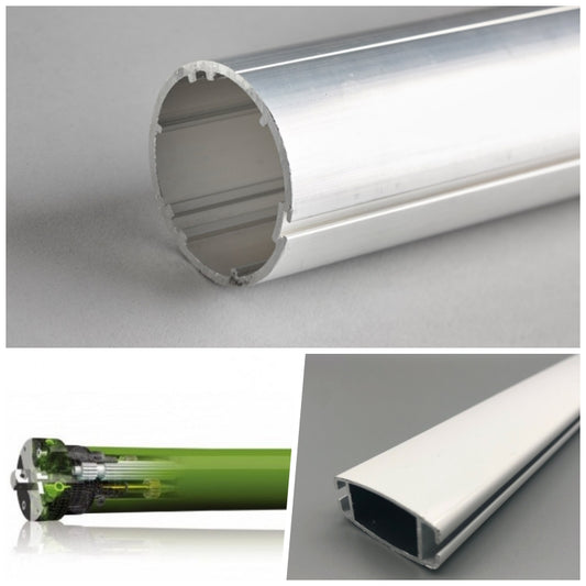 Motorised Roller Blinds Kit - Low Noise - Mains Powered - Complete Kit
