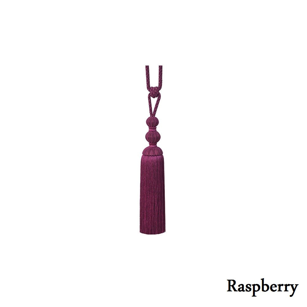Bexley Tieback with gimp detailing in a strong colour palette