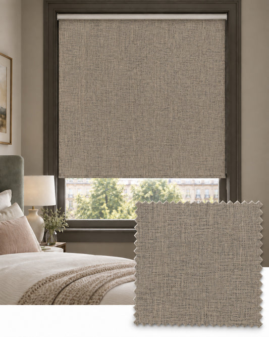 Maine Maize Fabric Roller Blind - Made to Measure