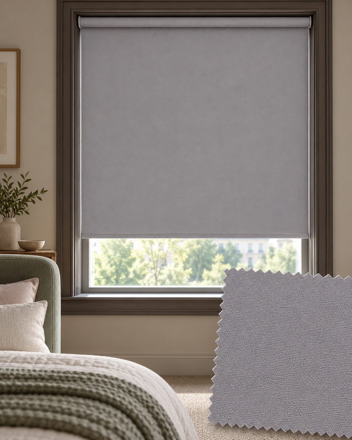 Basix Steel Roller Blind, Made to Measure - Delivery in 2-3 Weeks
