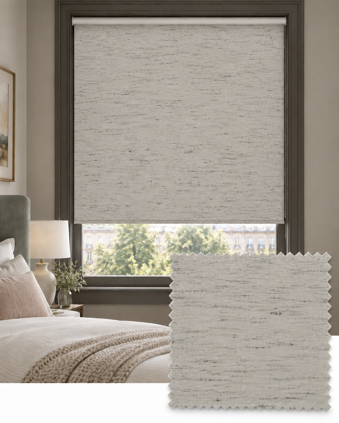 Linara Papaya Fabric Roller Blind - Made to Measure