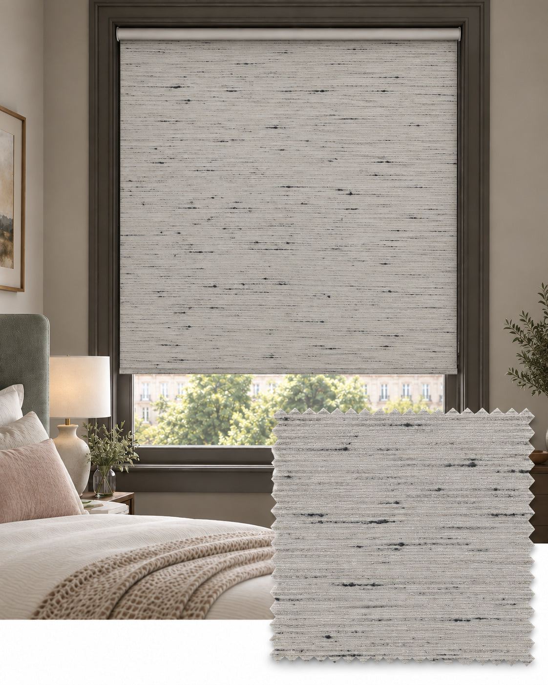 Melton Nimbus Cloud Roller Blind, Made to Measure - Delivery in 2-3 Weeks