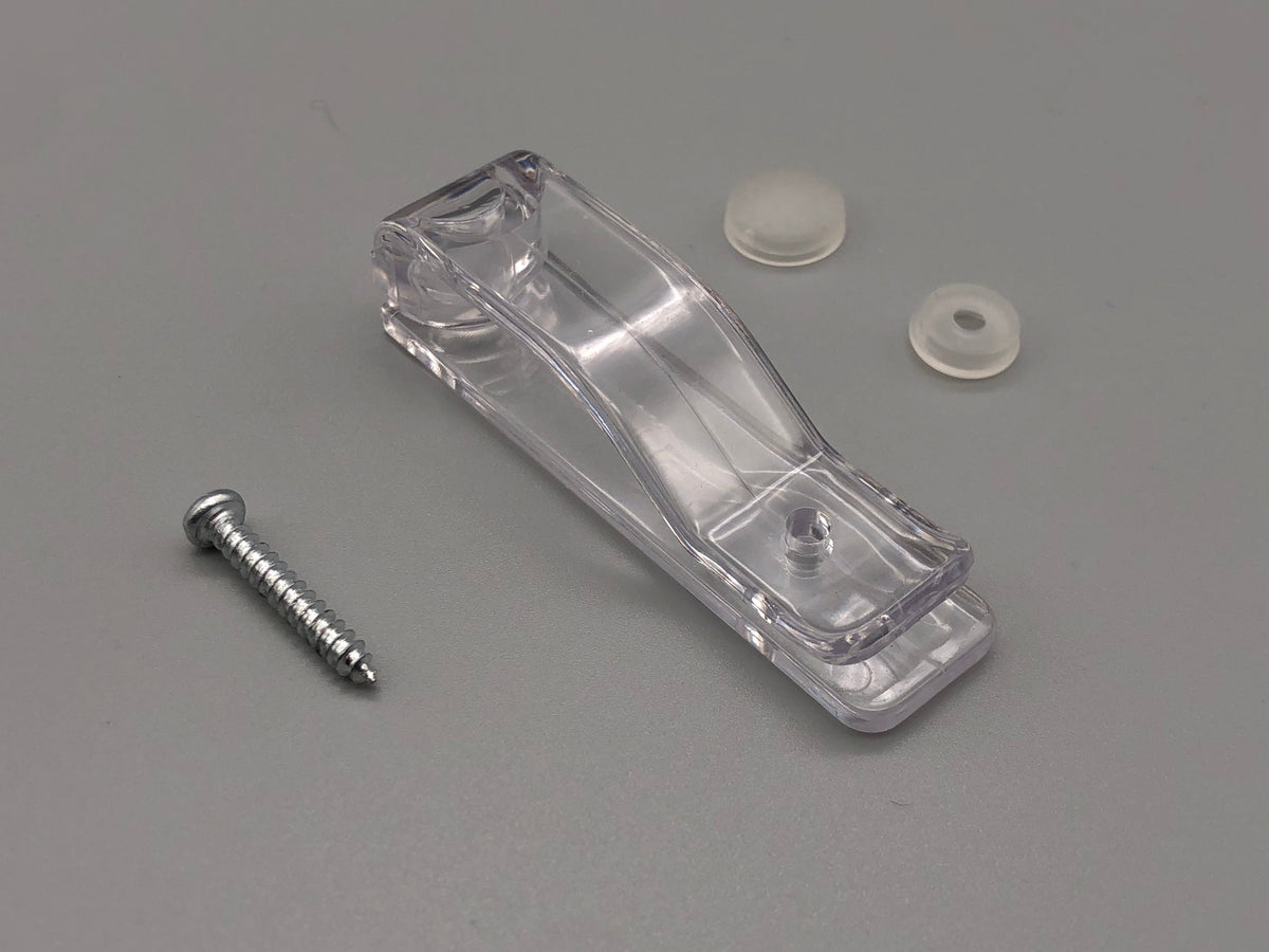 Chain Safety P-Clip Device w/ Screws & Buttons - Pack of 5