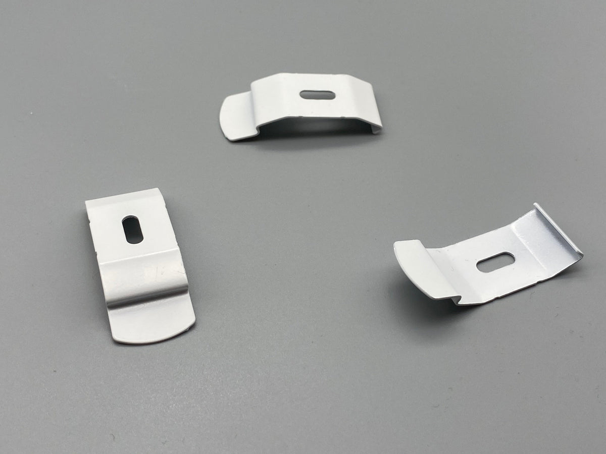 Vertical Blinds Clip Ceiling Brackets for 39mm/40mm Headrail - Pack of 5