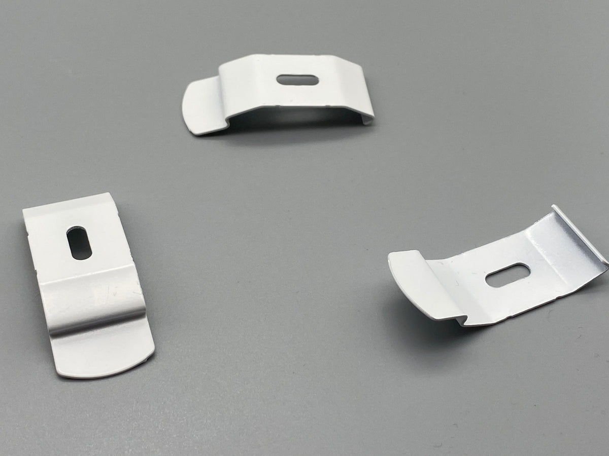 Vertical Blinds Clip Ceiling Brackets for 39mm/40mm Headrail - Pack of 5