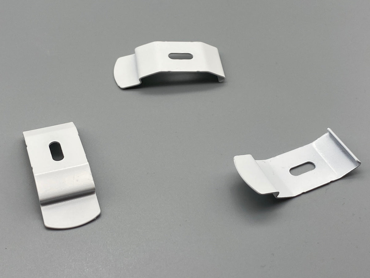 Vertical Blinds Clip Ceiling Brackets for 39mm/40mm Headrail - Pack of 5