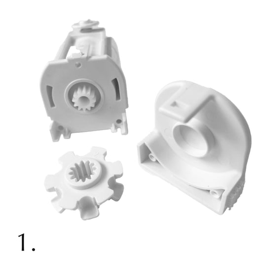 Jones® Roman Blinds Heavy Duty Sidewinder - 1:4 Gear Ratio with Metal Ring