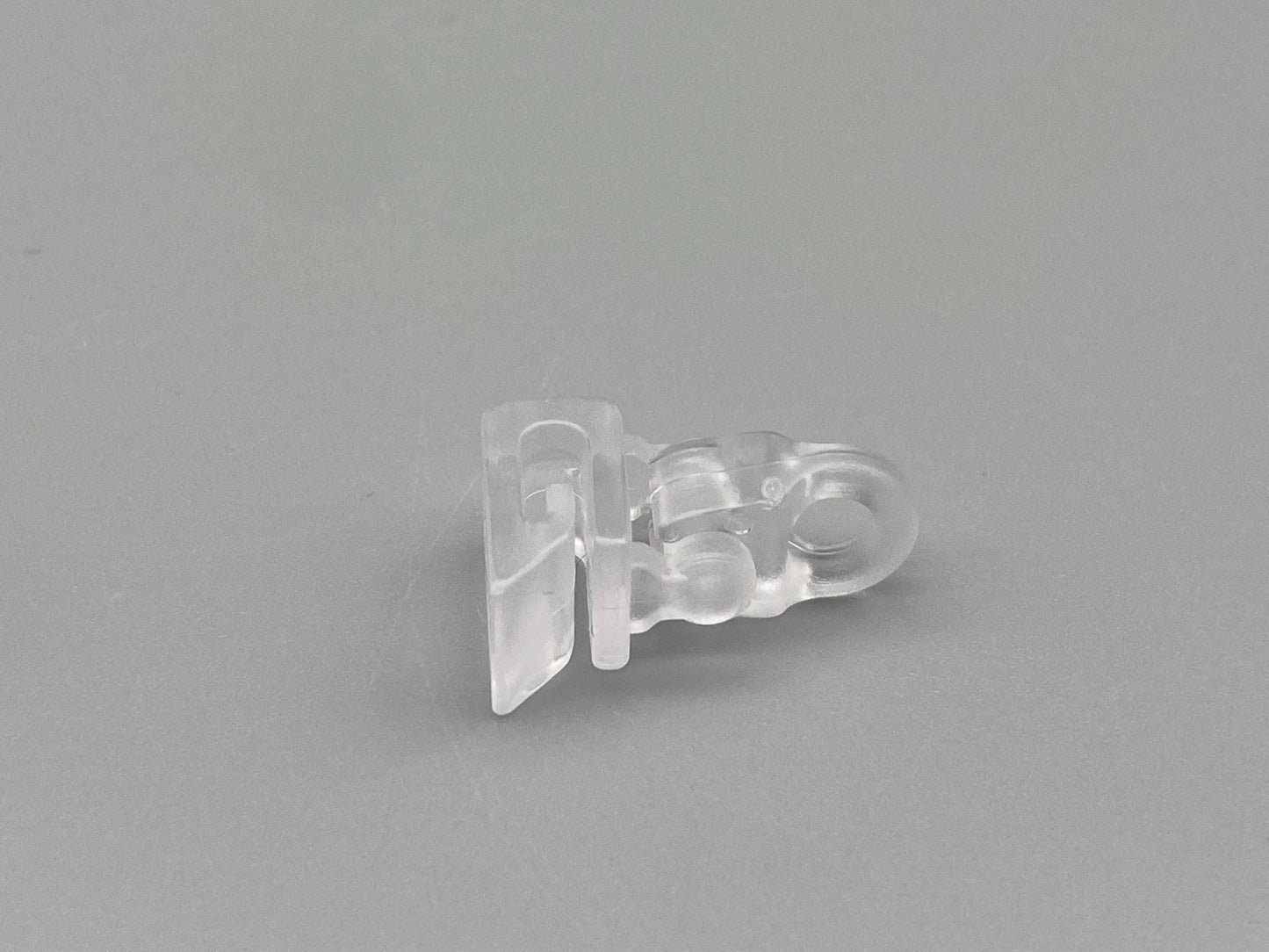 Roman Blind Clip Rings: Clear Plastic Safety Clips (Pack of 10)
