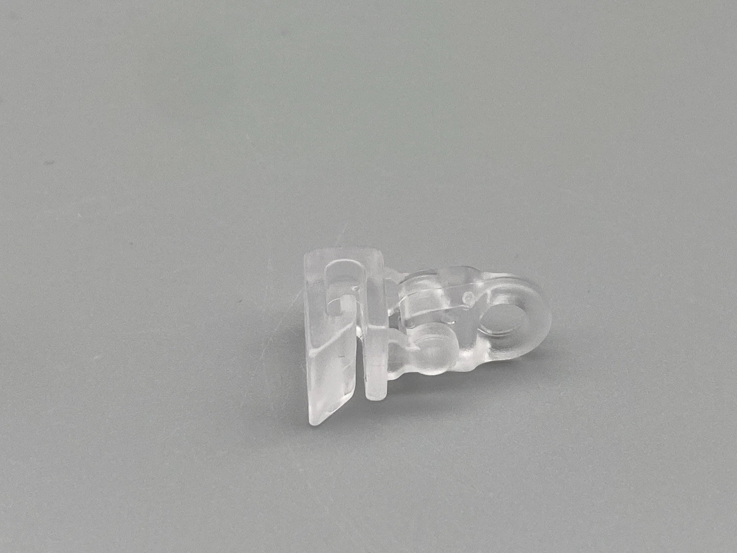 Roman Blind Clip Rings: Clear Plastic Safety Clips (Pack of 10)