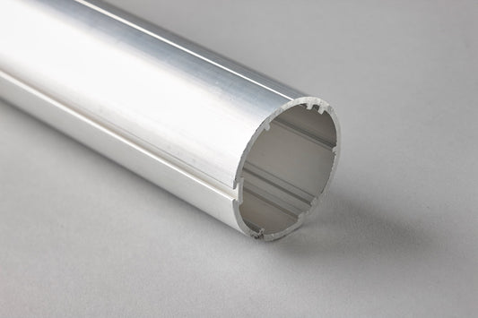 55mm Roller Blinds Tube with With 1 Slot - Heavy Duty - Various Sizes