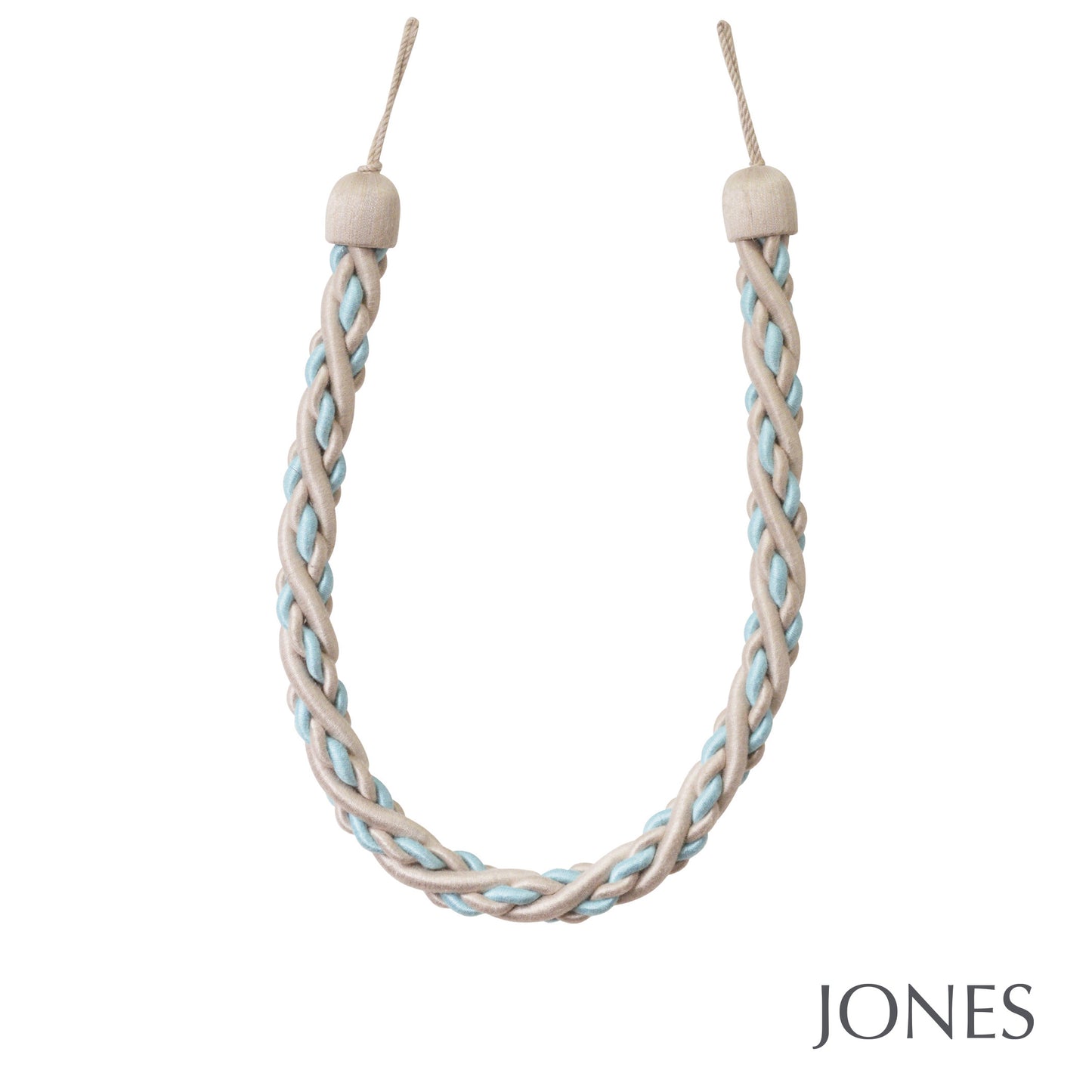 Pair of New England Twisted Contemporary Tie Backs - by Jones® - Pack of 2