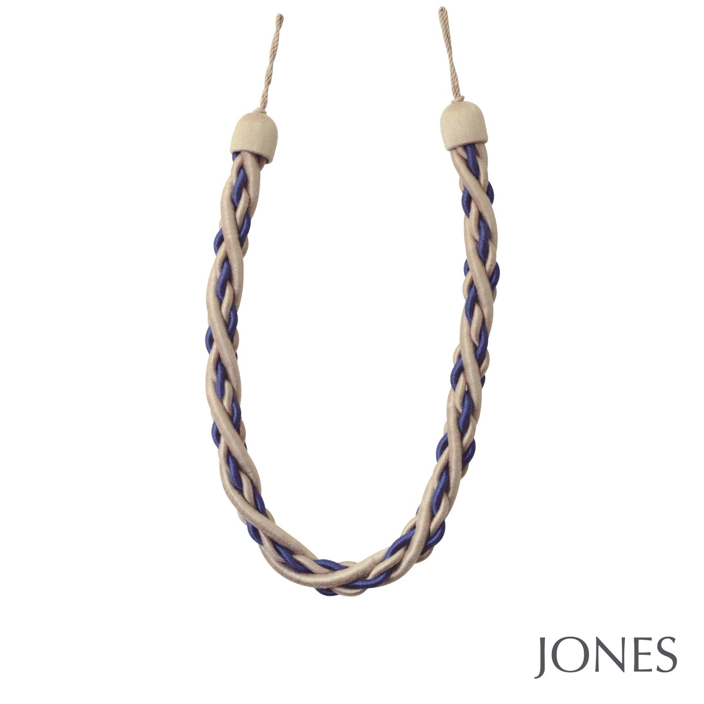 Pair of New England Twisted Contemporary Tie Backs - by Jones® - Pack of 2