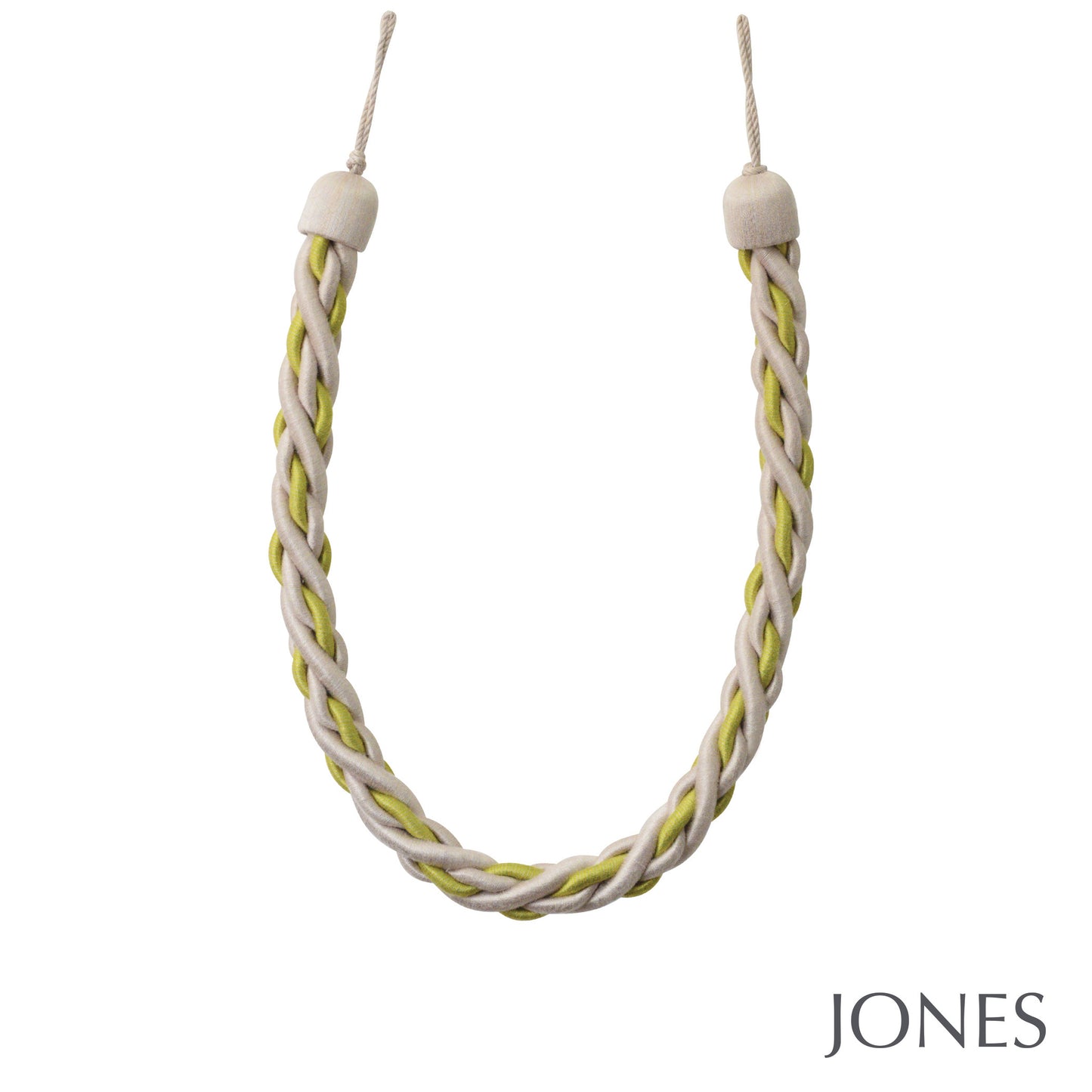 Pair of New England Twisted Contemporary Tie Backs - by Jones® - Pack of 2