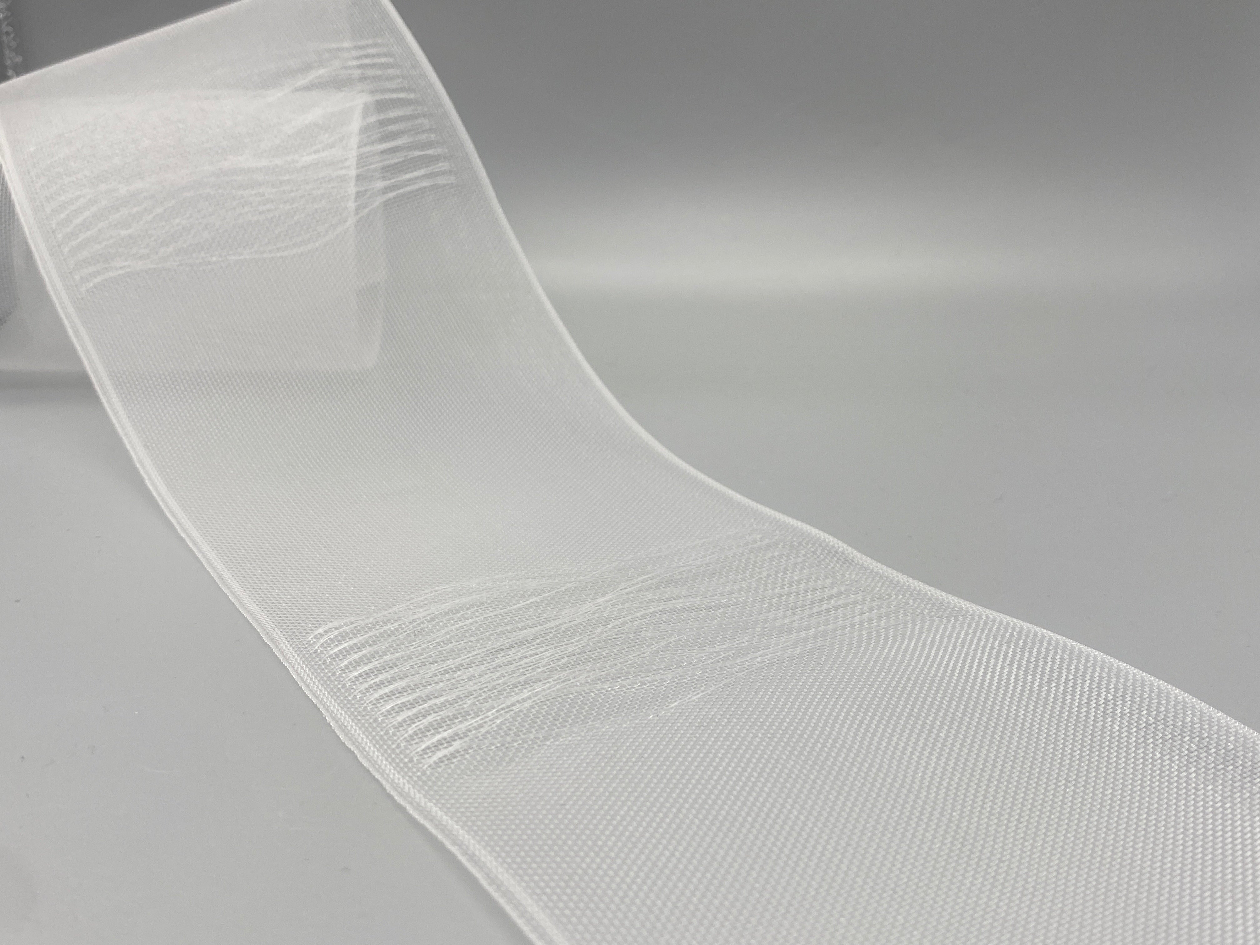 Translucent Loops Loop Curtain Tape with Loops for Curtain Pole/Rods - Translucent - 4