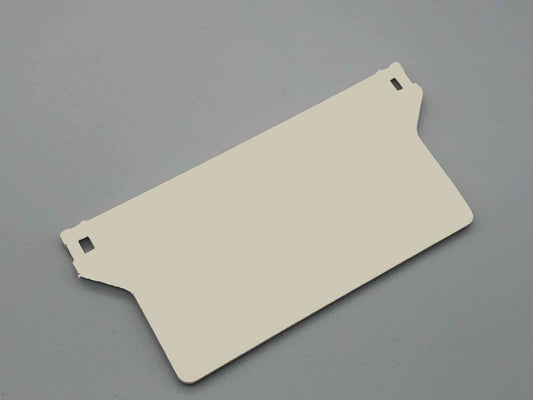 Cream Vertical Blinds Bottom Weights - for 89mm (3.5" Inch) Slats