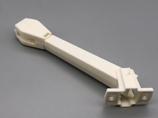 Cream Plastic Cord Tensioner for Child Safety - Safety Device Tension Pulley - Pack of 1