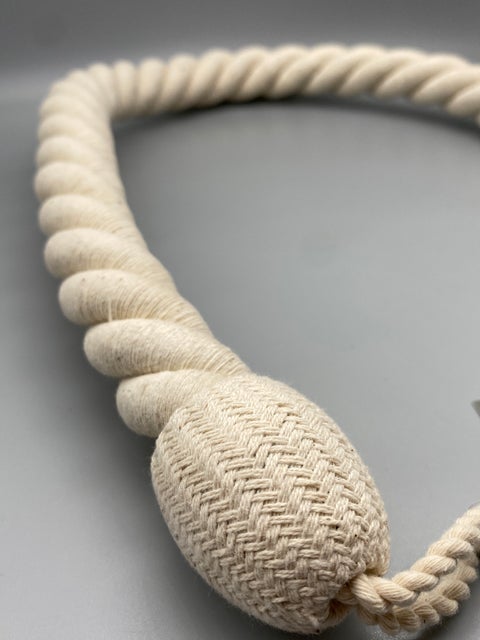 Pair of Cotton Twisted Contemporary Tie Backs - by Jones® - Pair