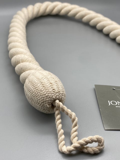 Pair of Cotton Twisted Contemporary Tie Backs - by Jones® - Pair