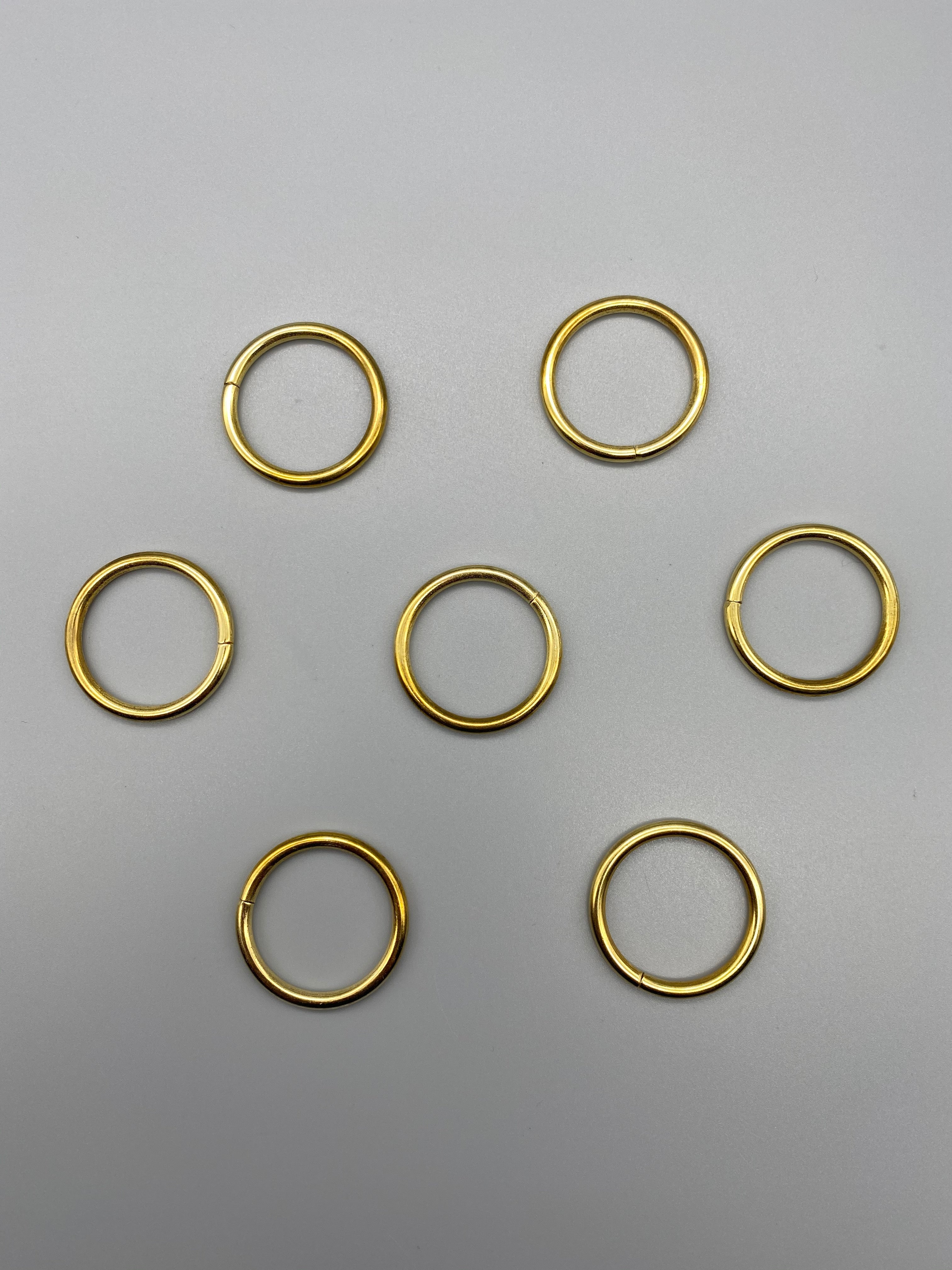 Small on sale brass rings