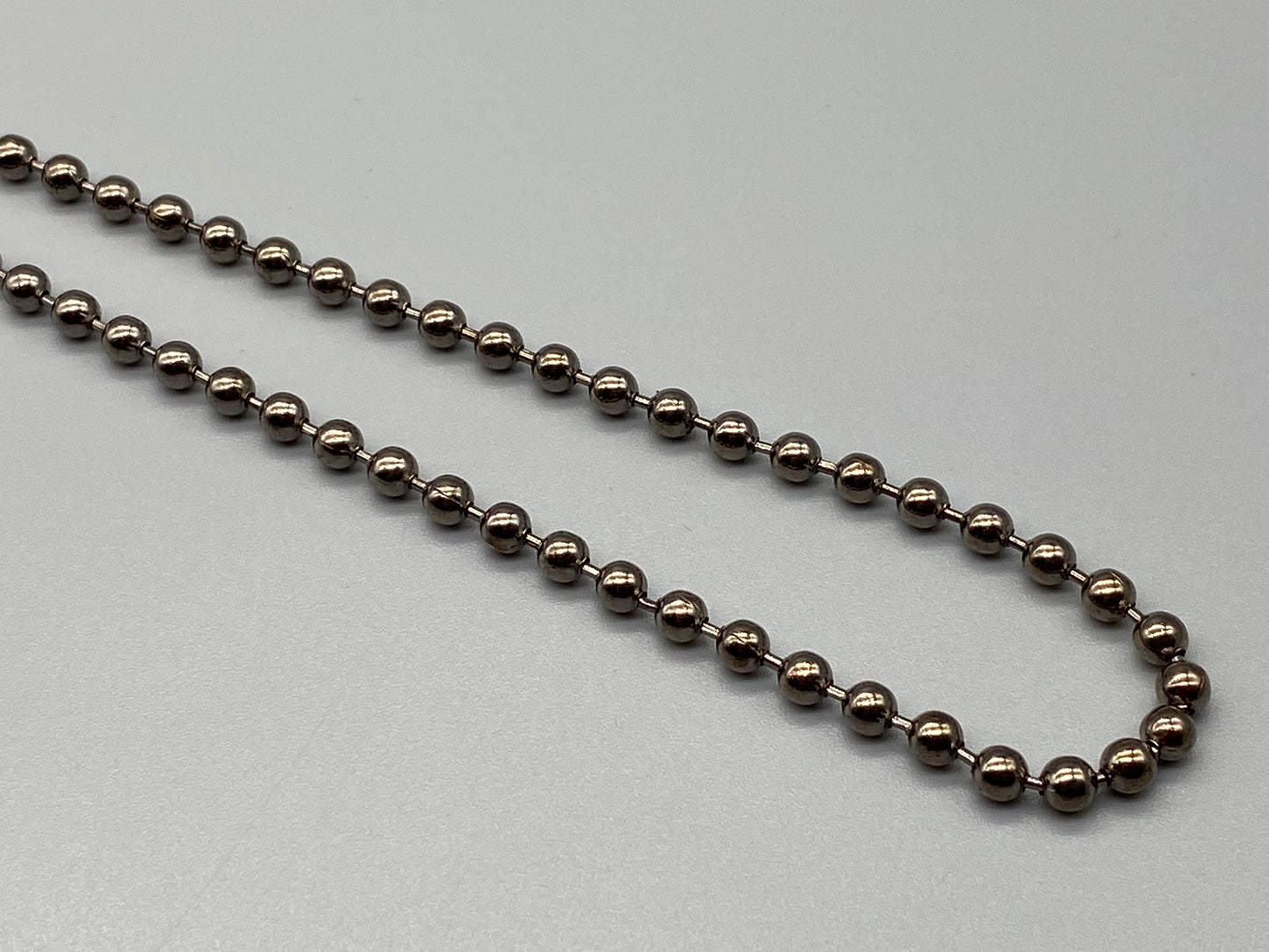 Endless Gunmetal Metal Chain - No.10 Bead Size: 4.5mm - Loop Chain