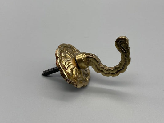 Rosaline Golden Tie Back Hook - Metal - Pack of 2